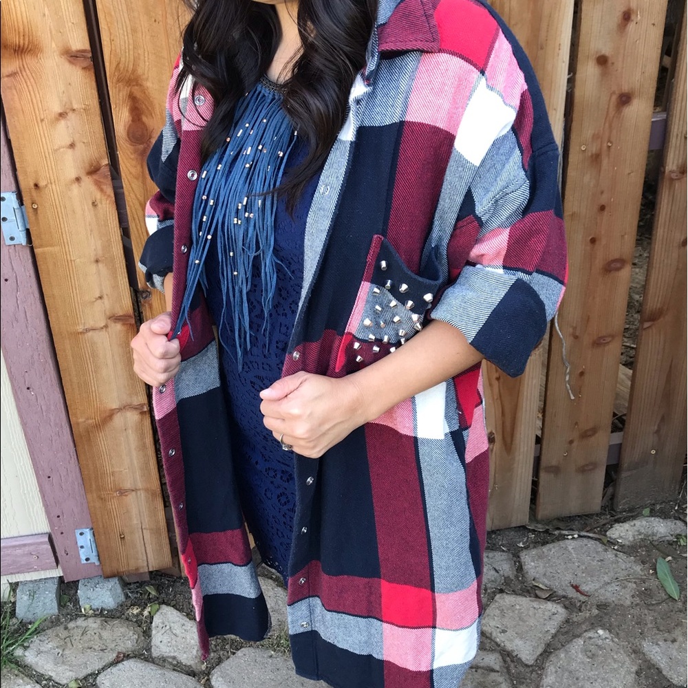 Zara Plaid Street-Style Jacket/Flannel Shirt